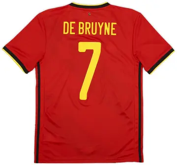2020-21 Belgium Home Shirt De Bruyne #7 (S)