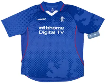 2002-03 Rangers Home Shirt (XL)