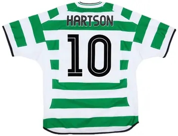 2001-03 Celtic Home Shirt Hartson #10 (L)