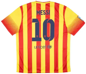2013-15 Barcelona Away Shirt Messi #10 (XL)