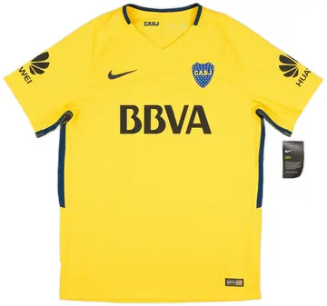 2017-18 Boca Juniors Authentic Away Shirt (L)