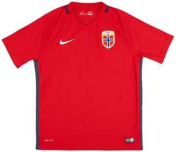 2016-18 Norway Home Shirt - 10/10 - (M)