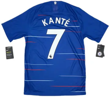 2018-19 Chelsea Home Shirt Kante #7 (S)