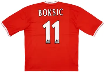 2001-02 Middlesbrough Home Shirt Boksic #11 - 10/10 - (L)