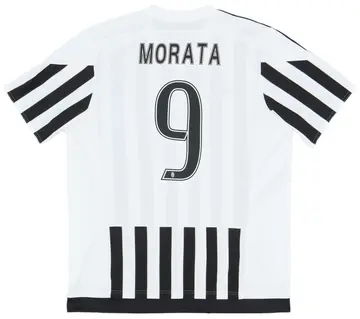 2015-16 Juventus Home Shirt Morata #9 (XL)