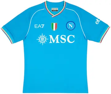 2023-24 Napoli Authentic Home Shirt (S)