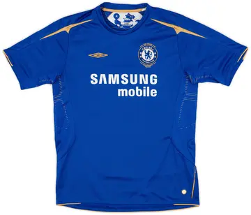 2005-06 Chelsea Centenary Home Shirt - 10/10 - (XL.Boys)