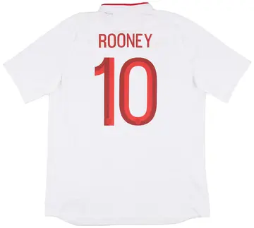 2012-13 England Home Shirt Rooney #10 (XL)