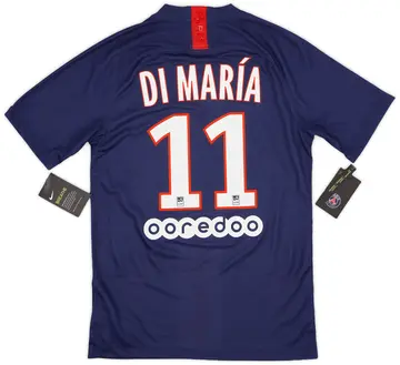 2019-20 Paris Saint-Germain Home Shirt DiMaria #11 (S)