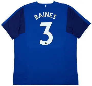 2017-18 Everton Home Shirt Baines #3 (3XL)