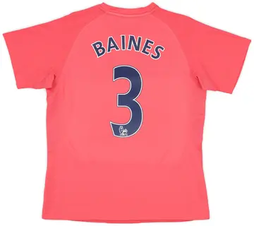 2010-11 Everton Away Shirt Baines #3 - 10/10 - (Women's XL)
