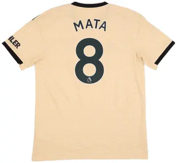 2019-20 Manchester United Away Shirt Mata #8 (L)