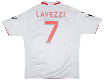 2009-10 Napoli Away Shirt Lavezzi #7 (XXL)