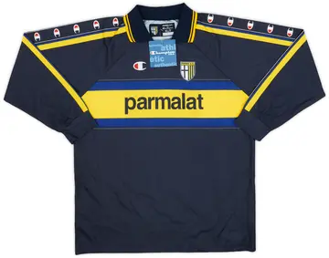 1999-00 Parma Basic Third L/S Shirt - 10/10 - (XL.Boys)