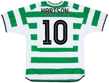 2001-03 Celtic Home Shirt Hartson #10 (XL)