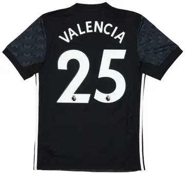 2017-18 Manchester United Away Shirt Valencia #25 (S)