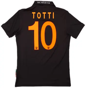 2013-14 Roma Third Shirt Totti #10 (S)