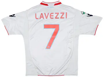 2009-10 Napoli Away Shirt Lavezzi #7 (S)