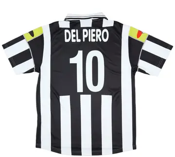 2000-01 Juventus CiaoWeb Home Shirt Del Piero #10 (XL)