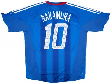 2004-06 Japan Home Shirt Nakamura #10 (L)