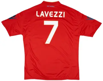 2009-10 Napoli Third Shirt Lavezzi #7 - 10/10 - (XXL)