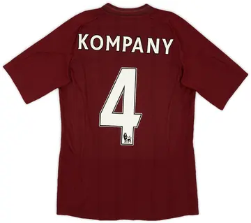 2012-13 Manchester City Away Shirt Kompany #4 (S)
