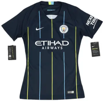 2018-19 Manchester City Away Shirt (Women's XS)