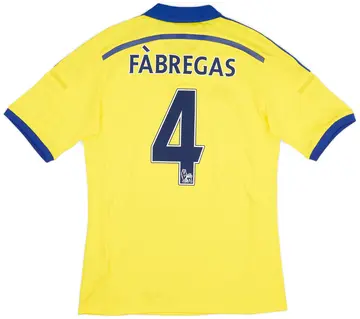 2014-15 Chelsea Away Shirt Fabregas #4 (S)