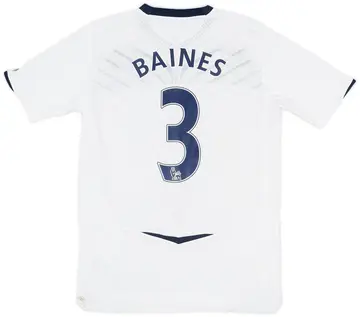 2008-09 Everton Away Shirt Baines #3 - 10/10 - (S)