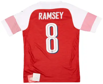 2018-19 Arsenal Home Shirt Ramsey #8 (S)