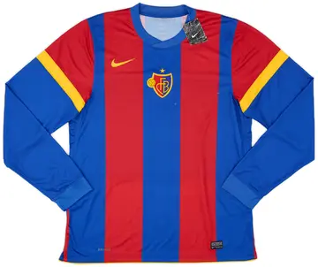 2011-12 FC Basel Authentic Home L/S Shirt (XL)