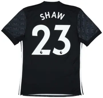 2017-18 Manchester United Away Shirt Shaw #23 (S)