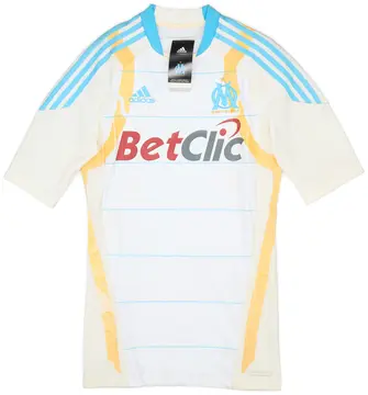 2010-11 Olympique Marseille Player Issue TechFit Home Shirt (M)