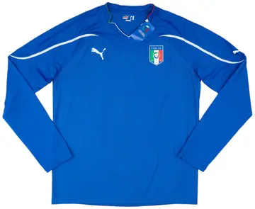2010-12 Italy Player Issue Home L/S Shirt (3XL)