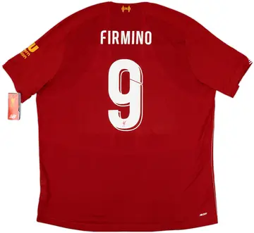 2019-20 Liverpool Home Shirt Firmino #9 (XXL)