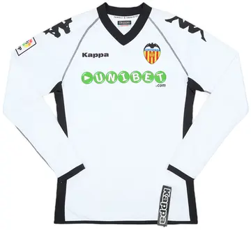 2010-11 Valencia Home L/S Shirt #24 (M)