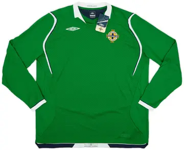 2010-12 Northern Ireland Home L/S Shirt (XXL)