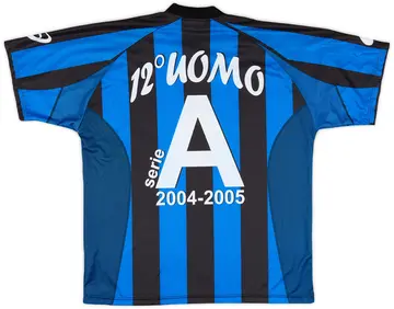 2004-05 Atalanta Basic '12 Uomo' Home Shirt (XL)