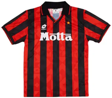 1994-95 AC Milan Home Shirt - 10/10 - (L)