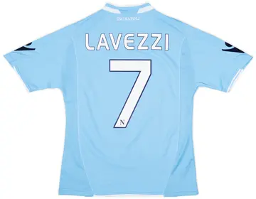 2009-10 Napoli Home Shirt Lavezzi #7 (Women's M)