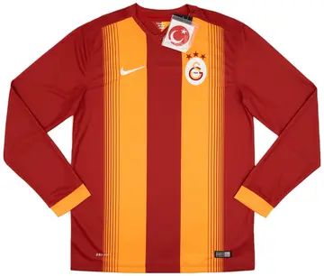 2014-15 Galatasaray Home L/S Shirt (M)