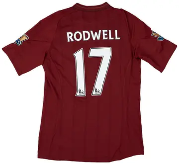 2012-13 Manchester City Away Shirt Rodwell #17 (M)