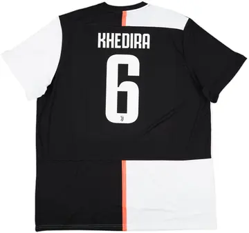 2019-20 Juventus Home Shirt Khedira #6 (XXL)