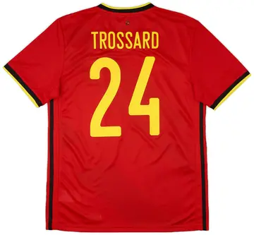 2020-21 Belgium Home Shirt Trossard #24 (M)