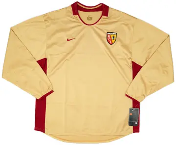 2002-03 Lens Player Issue Home L/S Shirt (L)