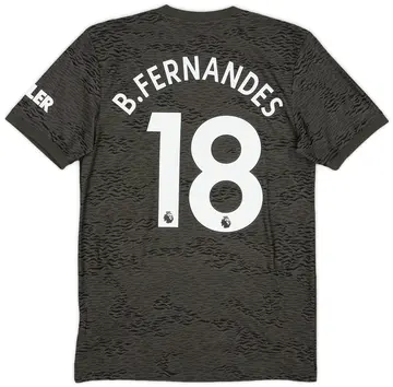 2020-21 Manchester United Away Shirt B.Fernandes #18 (S)