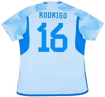 2022-23 Spain Away Shirt Rodrigo #16 - 10/10 - (XL)
