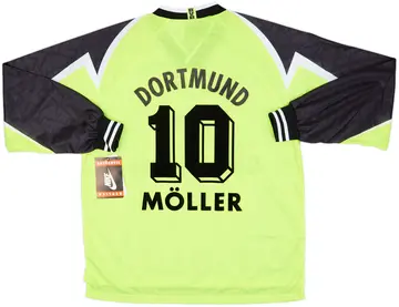 1995-96 Borussia Dortmund Home L/S Shirt Moller #10 (XXL)