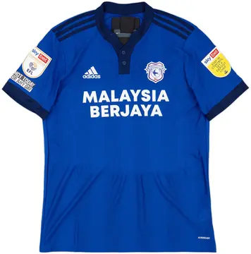 2021-22 Cardiff Player Issue Home Shirt - 10/10 - (L)