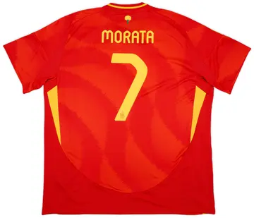 2024-25 Spain Home Shirt Morata #7 (XXL)
